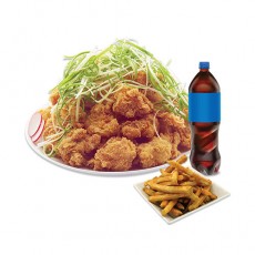 순살오리엔탈파닭치킨+콜라(1.25L)+감자